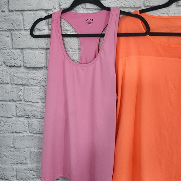 C9/Danskin/No Boundaries 3 Piece Colorful Tank Bundle - Picture 8 of 12